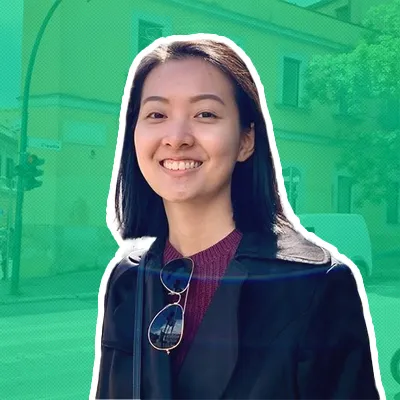 Stylized headshot of Claudia Seow, Associate Product Manager